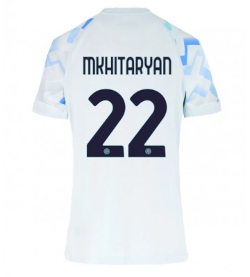 Inter Milan Henrikh Mkhitaryan #22 Bortatröja Dam 2025-26 Kortärmad
